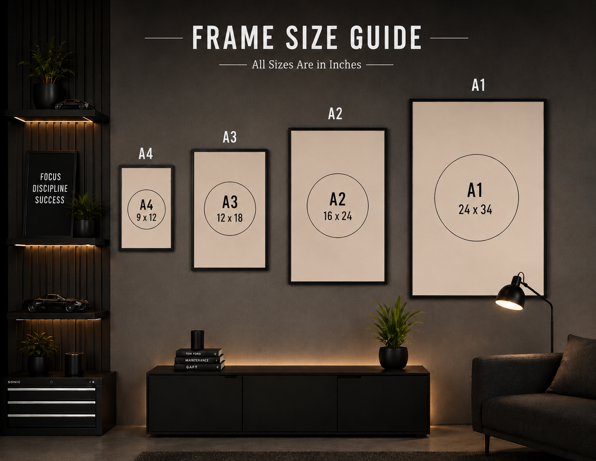 Apollo Intensa Emozione Wall Art Frame – Hypercar Decor