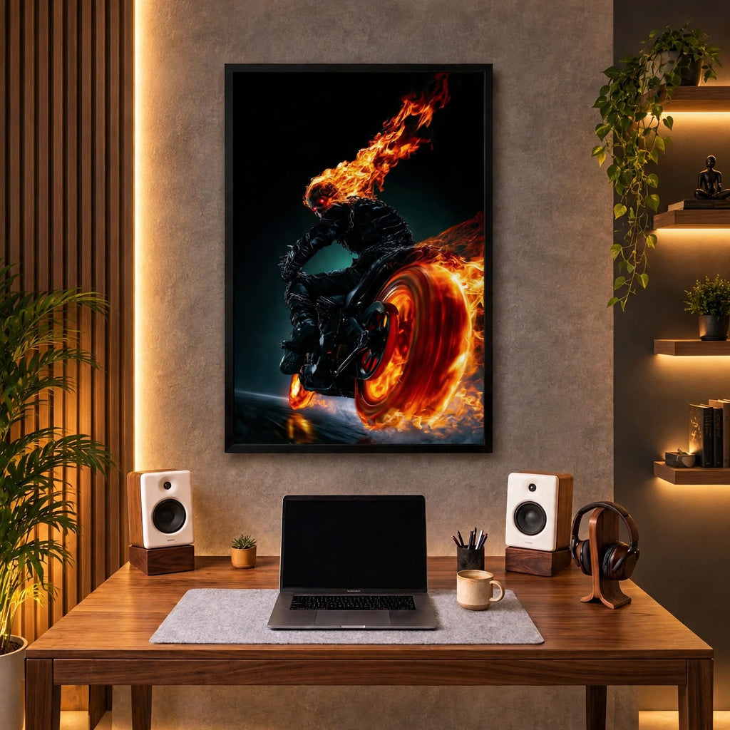 Ghost Rider — Spirit of Vengeance Wall Frame