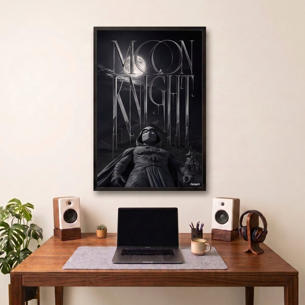 Moon Knight Dark Wall Frame
