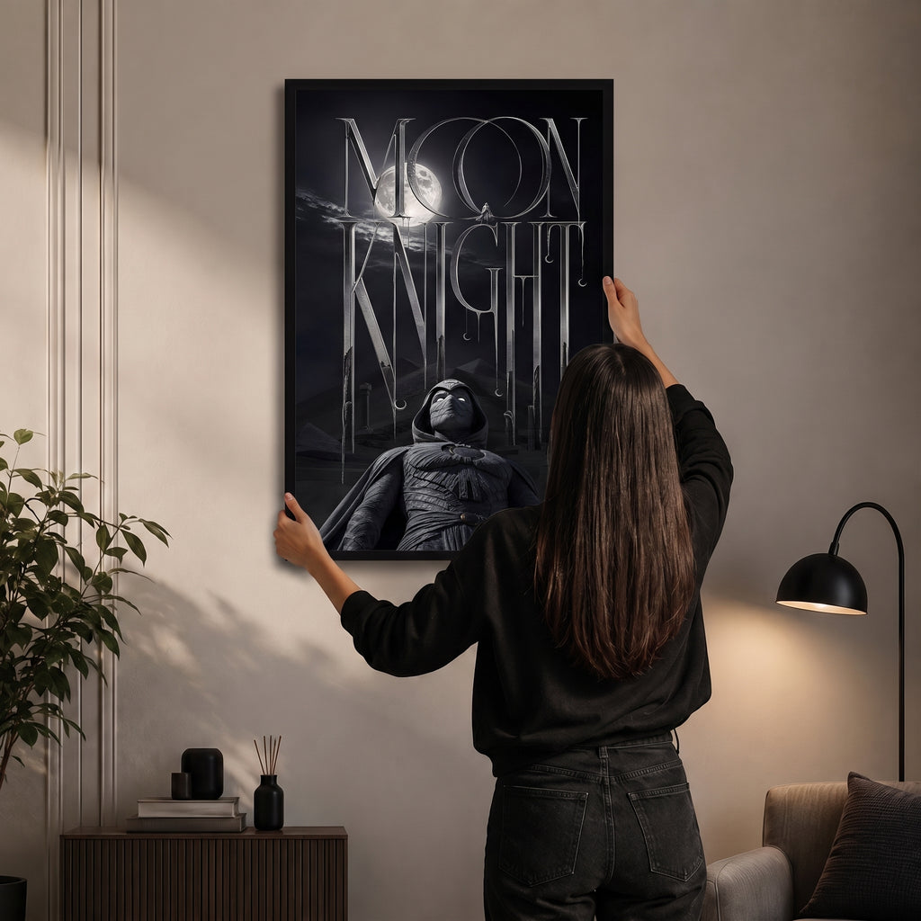 Moon Knight Dark Wall Frame