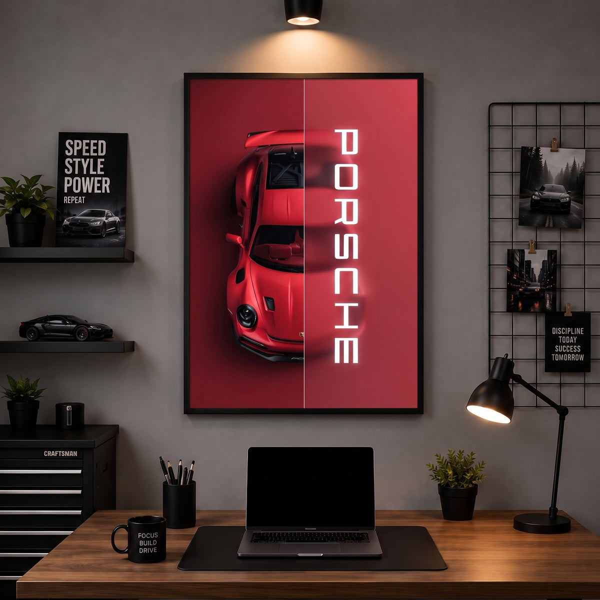 Porsche Crimson Vision