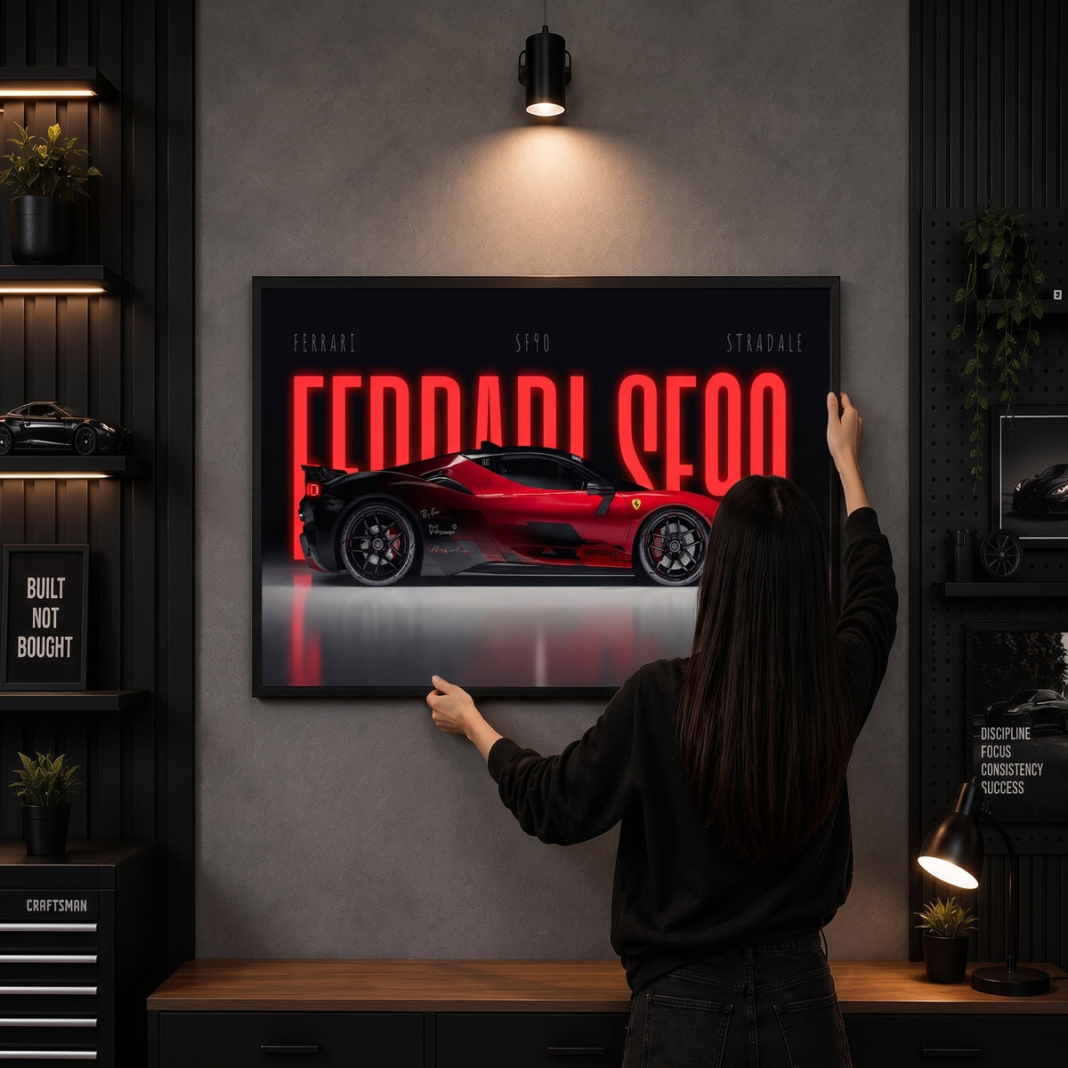 Ferrari SF90 Triptych