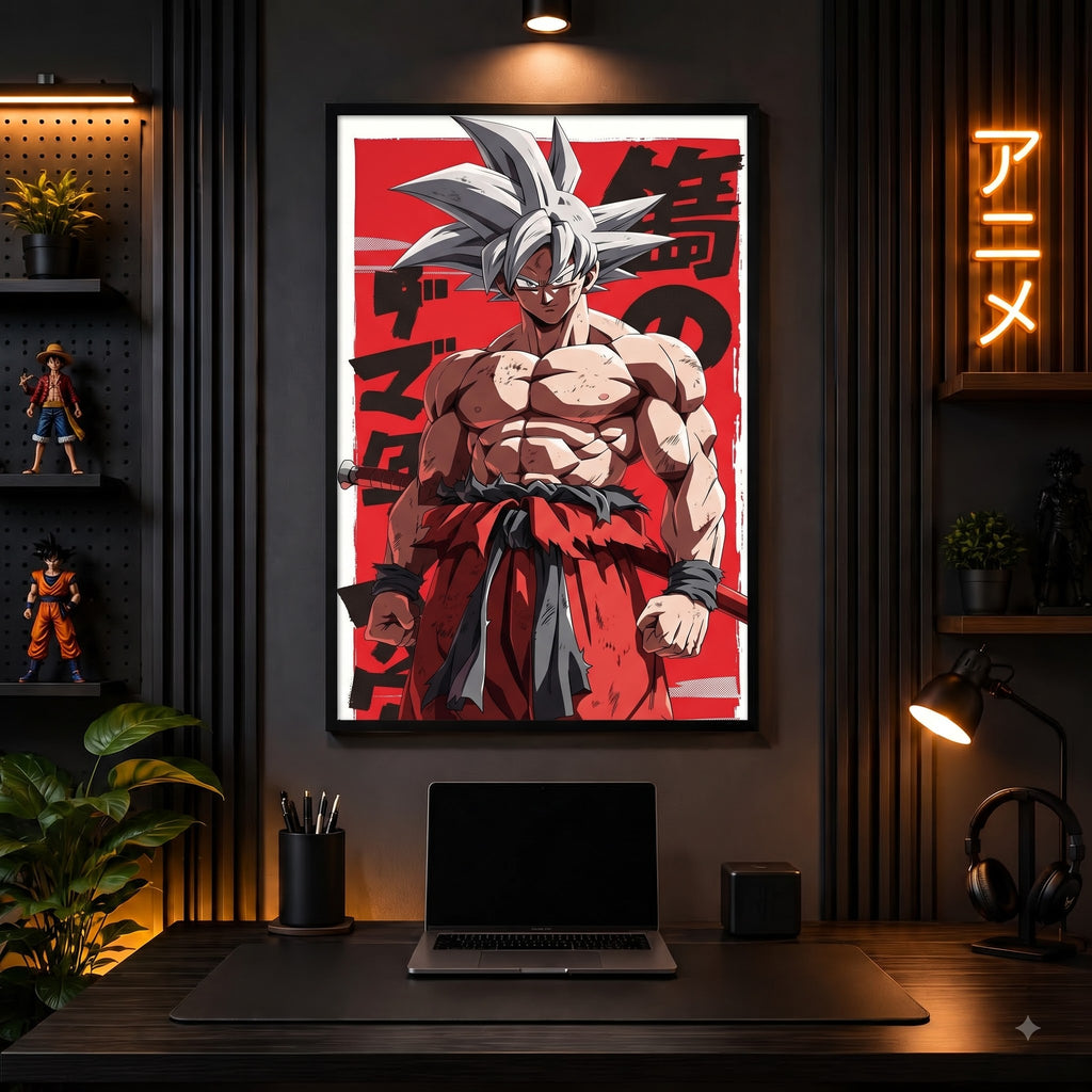 Goku Ultra Instinct – Premium Wall Frame