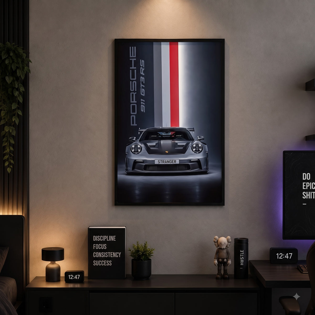 Porsche 911 GT3 RS — Track-Bred Legend Wall Frame