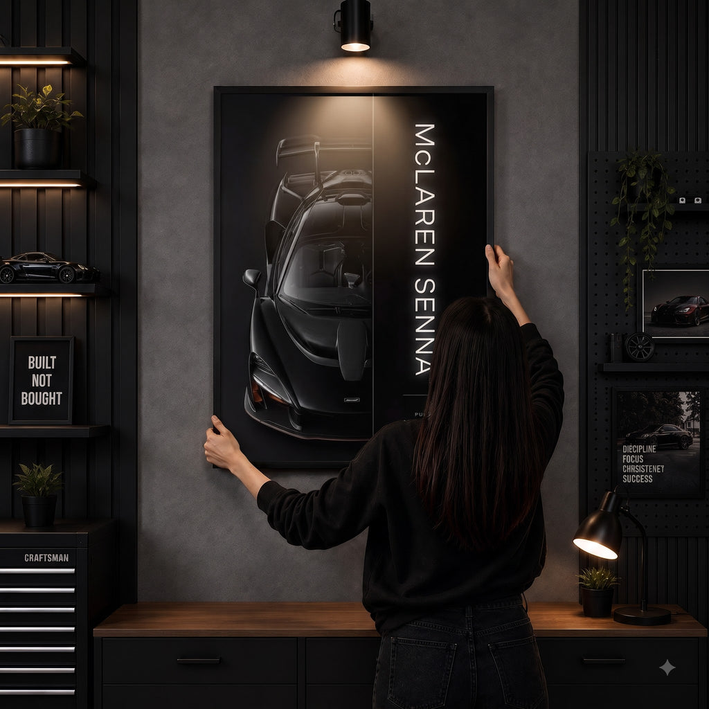 McLaren Senna — Pure Track-Bred Performance Wall Frame