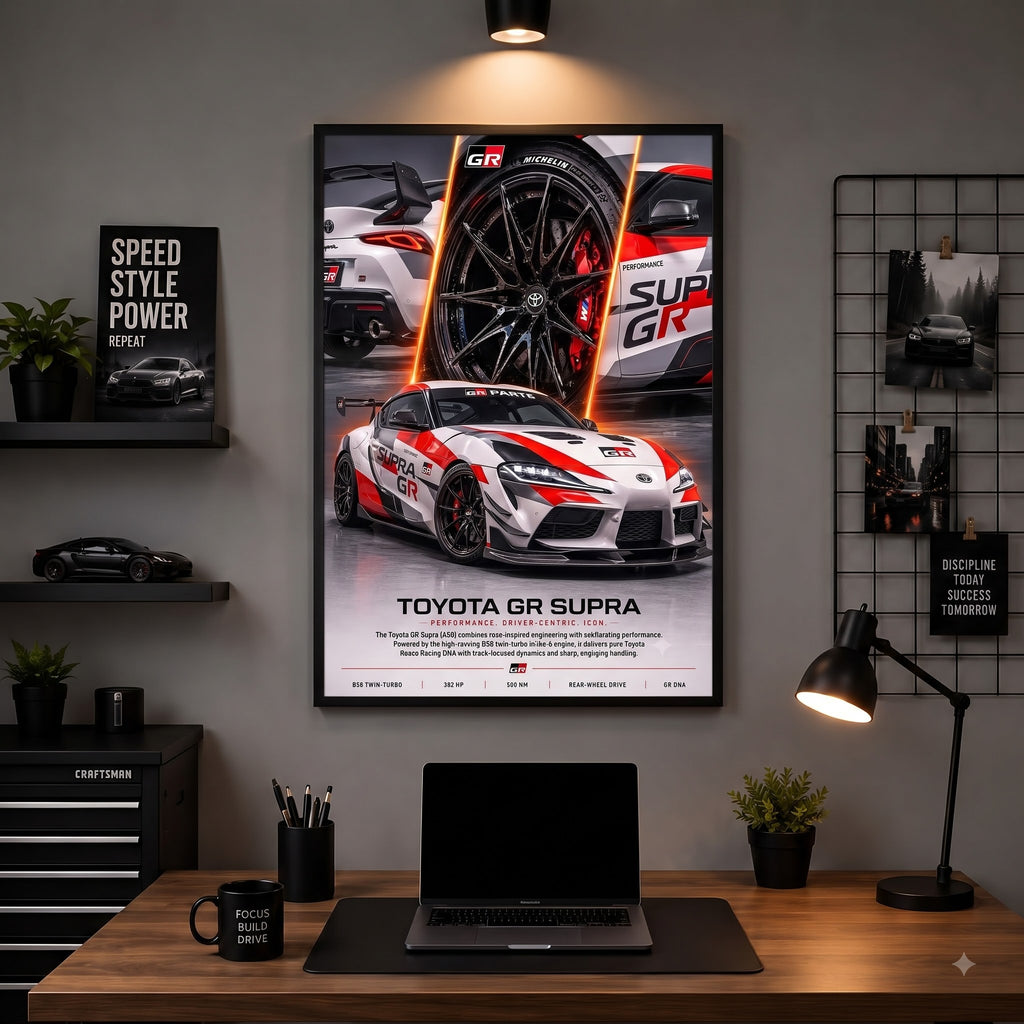 Toyota GR Supra Performance Wall Frame