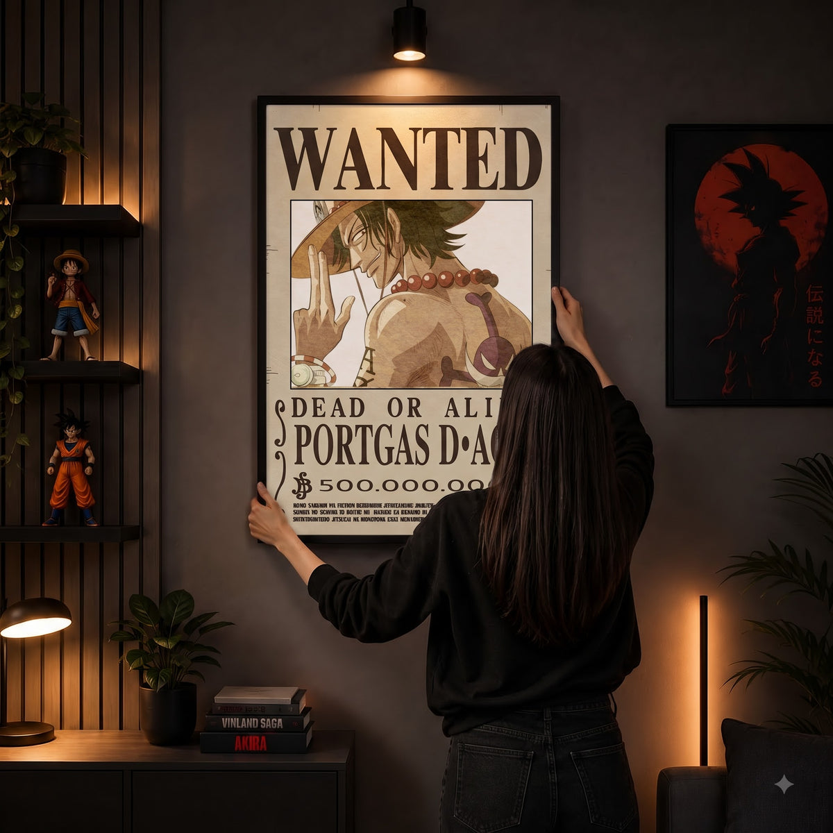 Ace Wanted – Premium Wall Frame