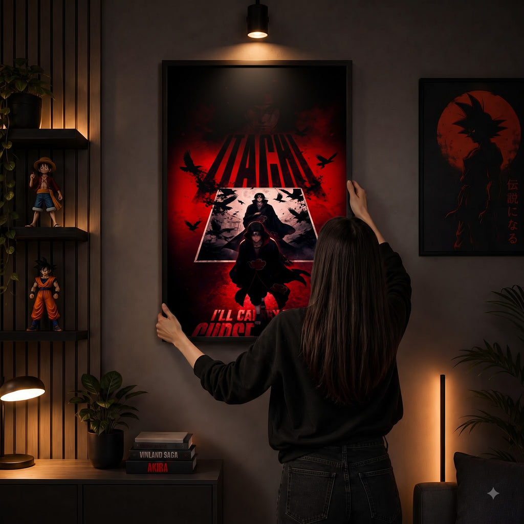 Itachi Dark Legacy – Premium Wall Frame