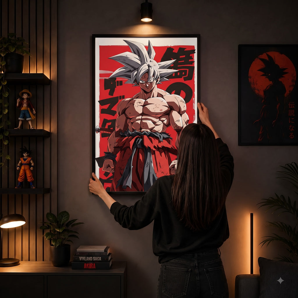 Goku Ultra Instinct – Premium Wall Frame
