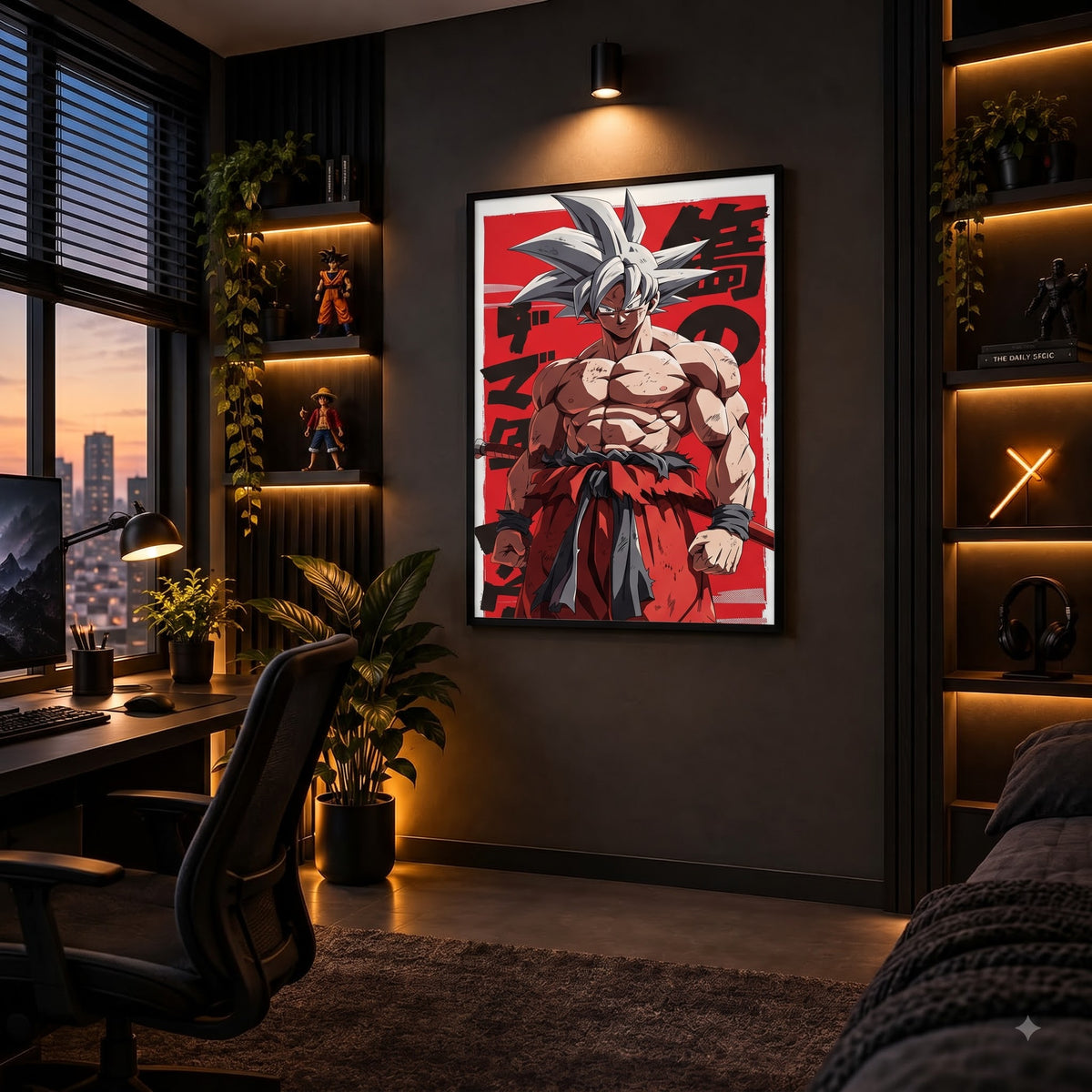 Goku Ultra Instinct – Premium Wall Frame