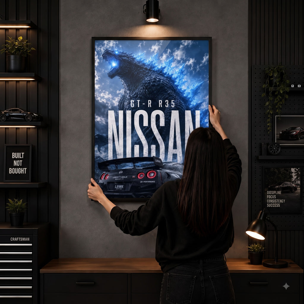 Nissan GT-R Godzilla Wall Frame