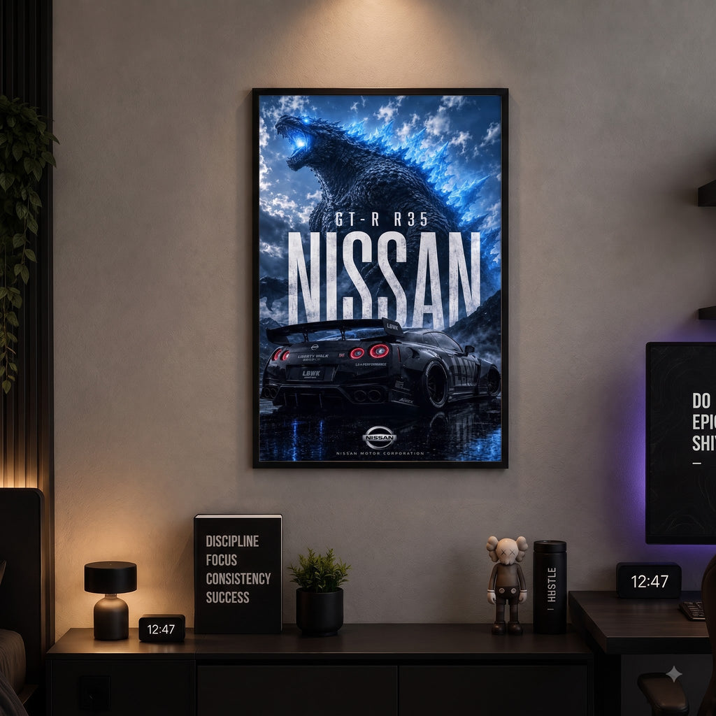 Nissan GT-R Godzilla Wall Frame