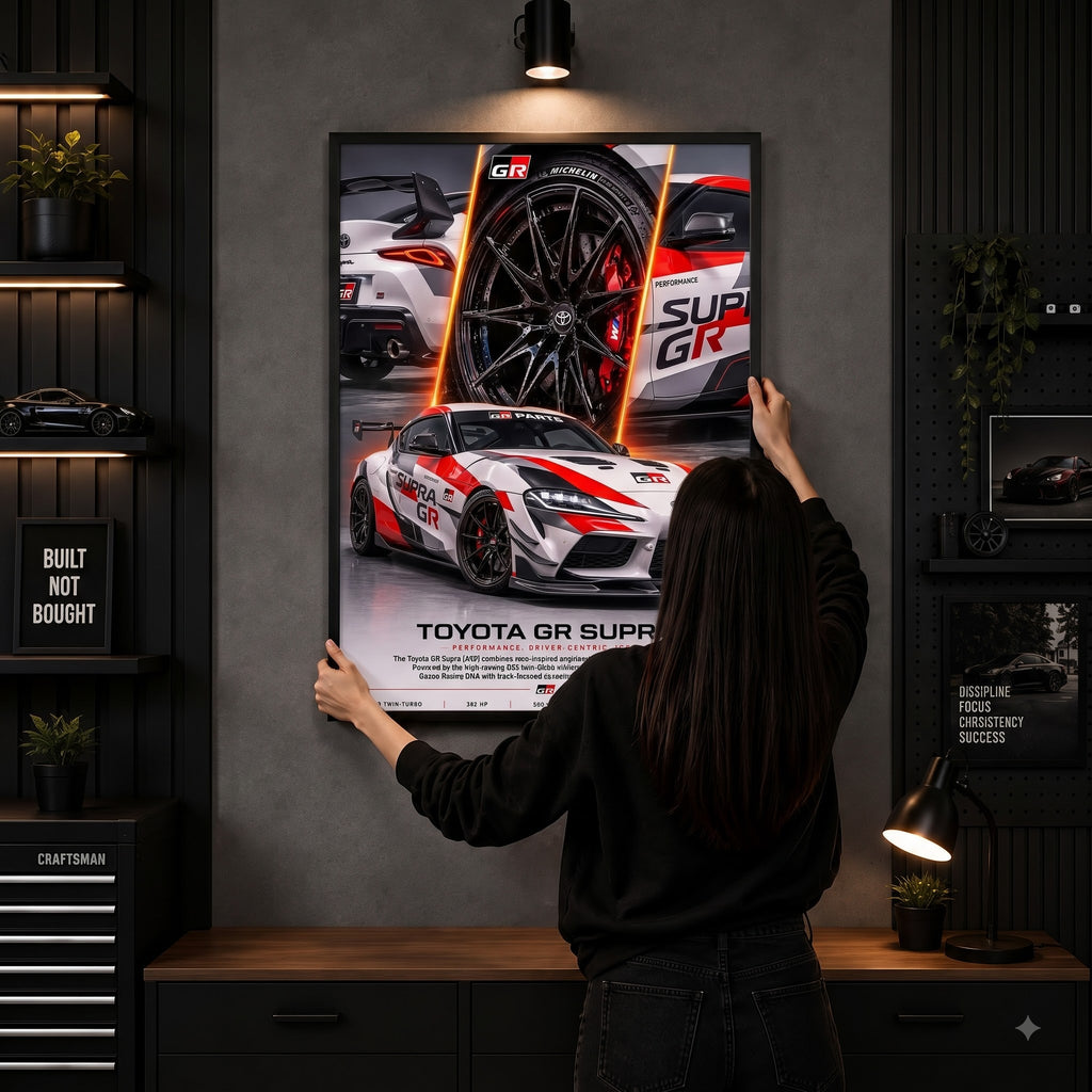 Toyota GR Supra Performance Wall Frame