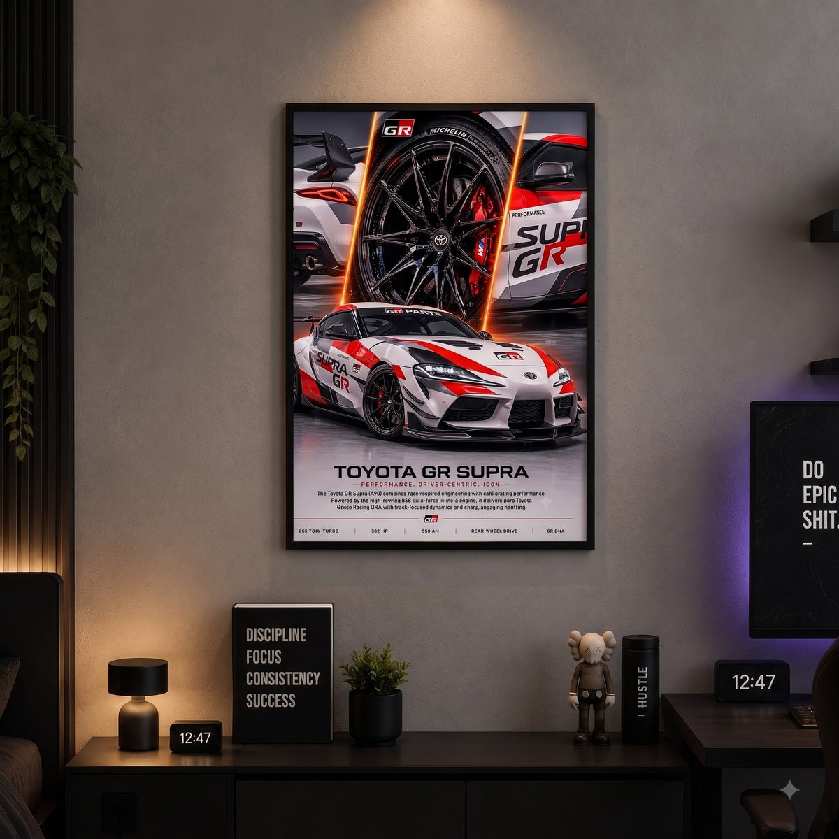 Toyota GR Supra Performance Wall Frame