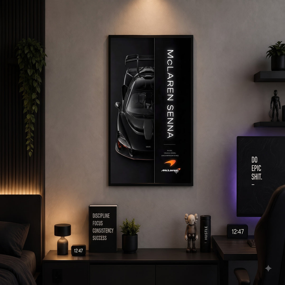 McLaren Senna — Pure Track-Bred Performance Wall Frame