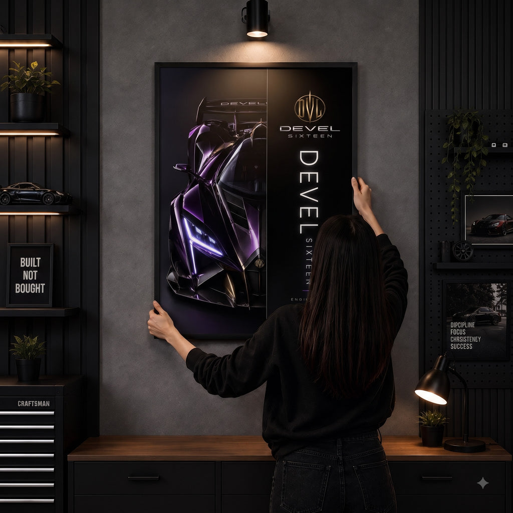 Devel Sixteen — Beyond Limits Wall Frame