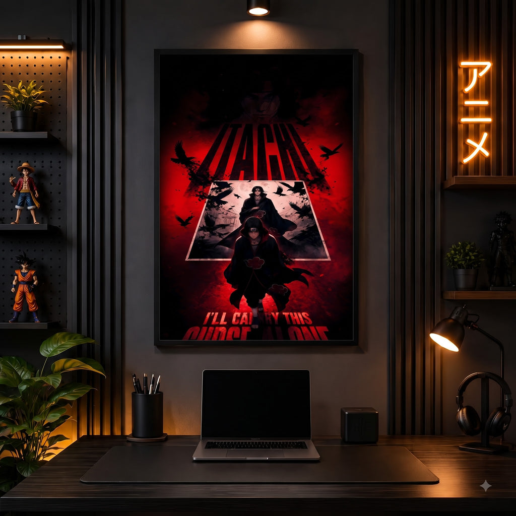 Itachi Dark Legacy – Premium Wall Frame