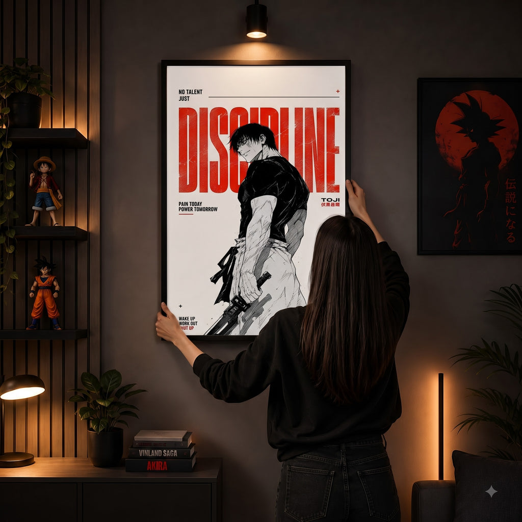 Toji Fushiguro – Premium Wall Frame