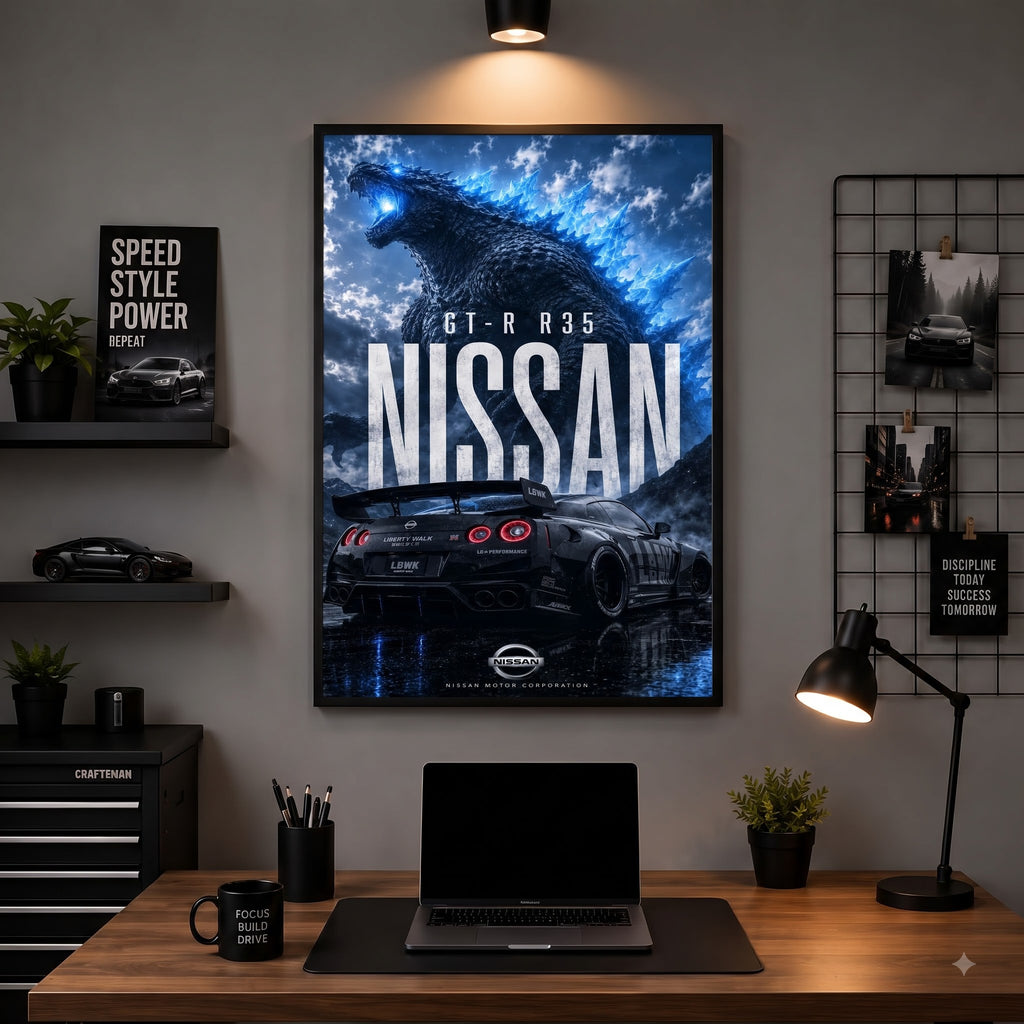 Nissan GT-R Godzilla Wall Frame