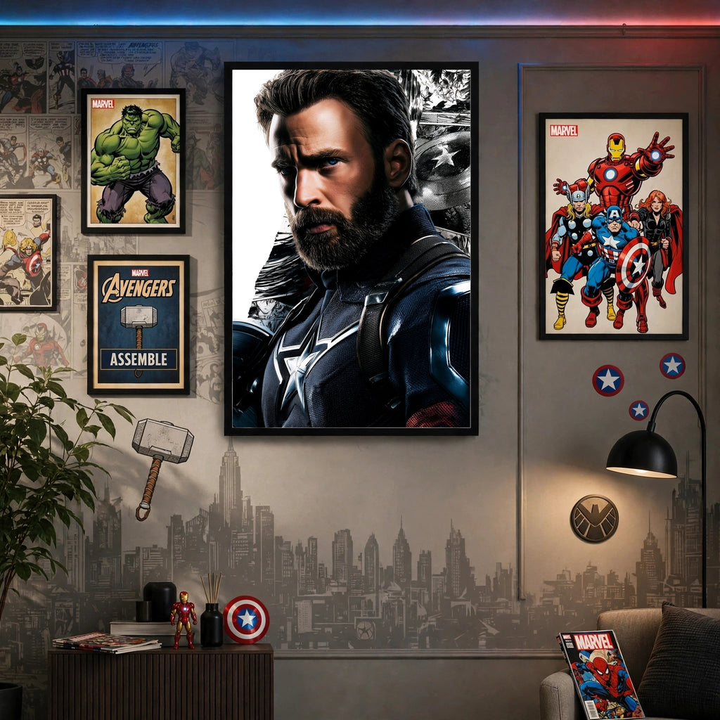 Captain America — The Super Soldier Wall Frame