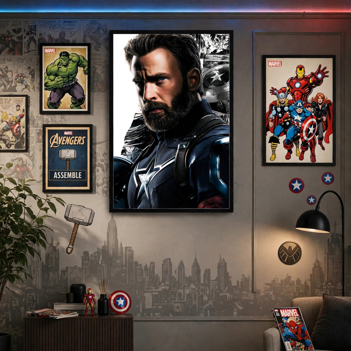 Captain America — The Super Soldier Wall Frame