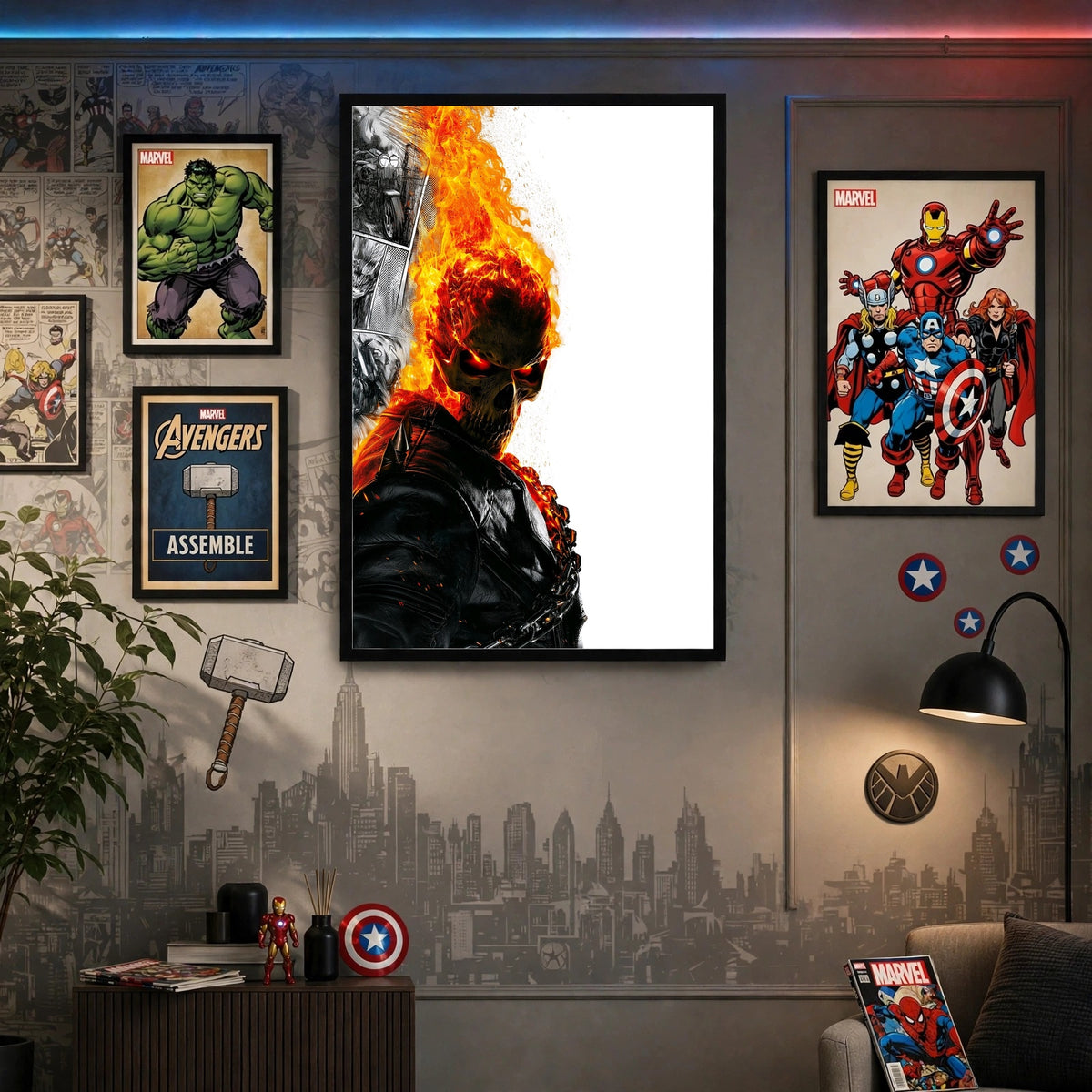 Ghost Rider — Spirit of Vengeance Wall Frame