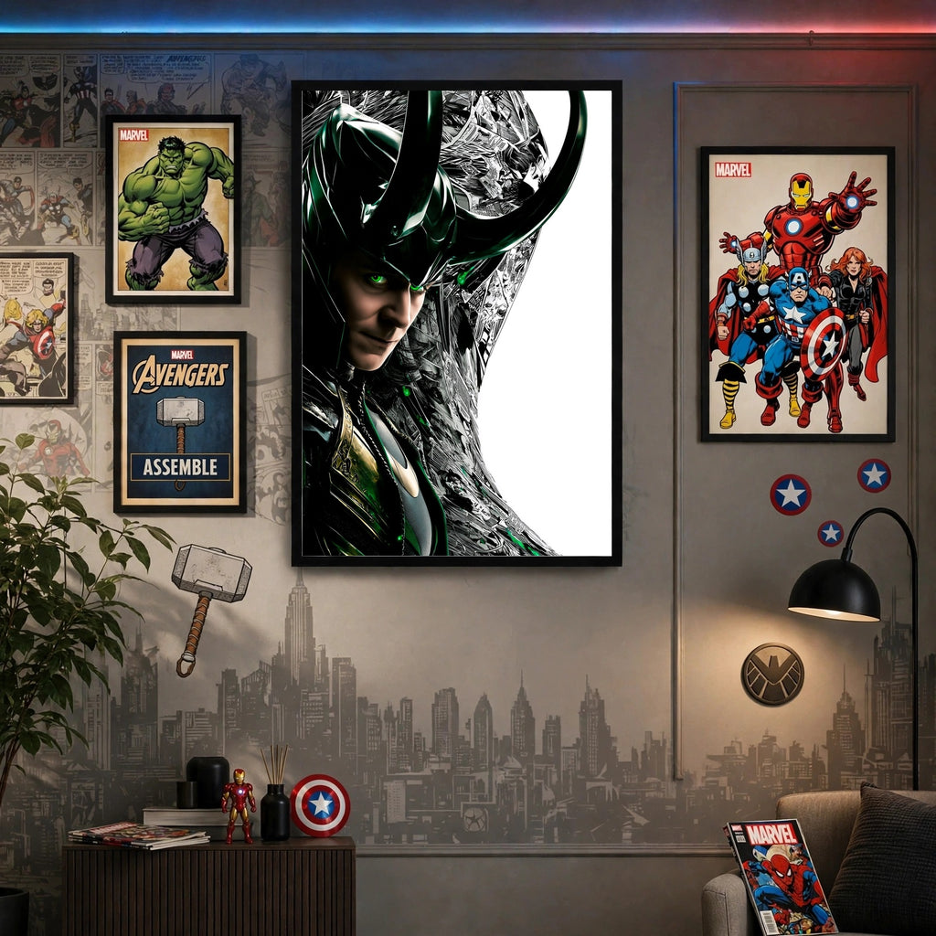 Loki — God of Mischief Wall Frame
