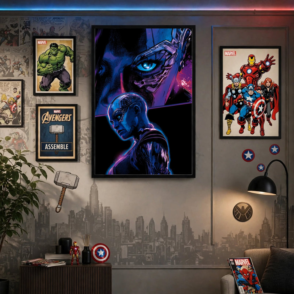 Nebula: Cosmic Fury Wall Frame