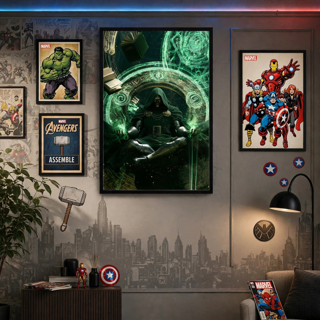 Doctor Doom — The Sorcerer Supreme Wall Frame