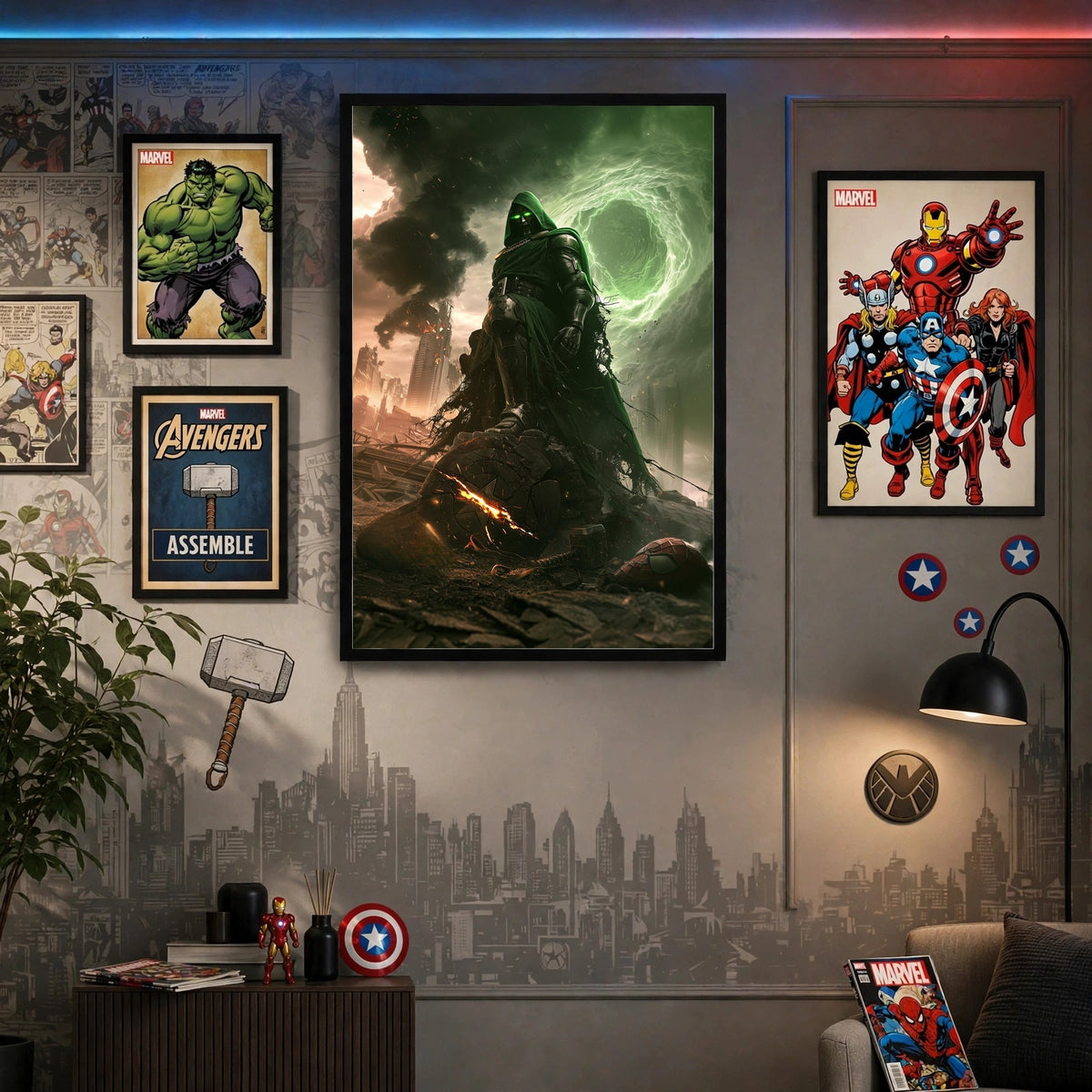 Doctor Doom — Dark Emperor Wall Frame