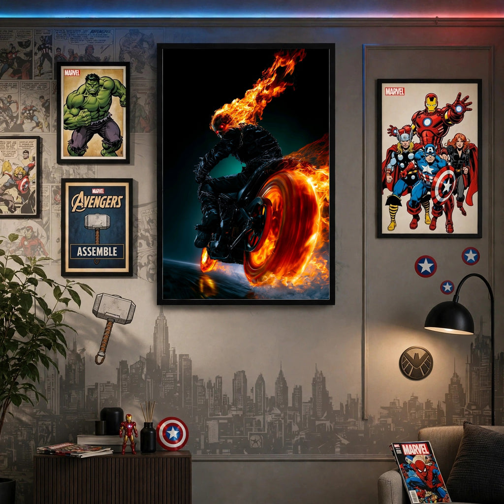 Ghost Rider — Spirit of Vengeance Wall Frame