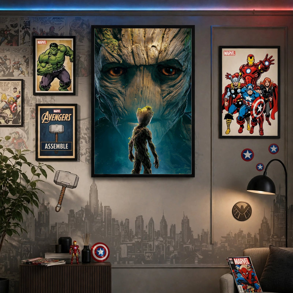 Groot: Guardian of the Galaxy Wall Frame