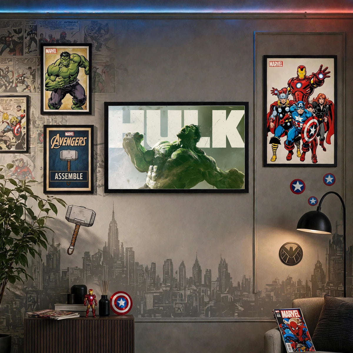 Hulk – Unleash the Beast Wall Frame