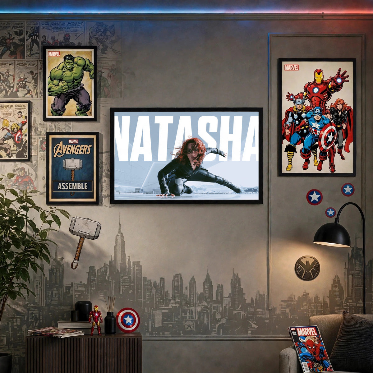 Black Widow – The Deadliest Avenger Wall Frame