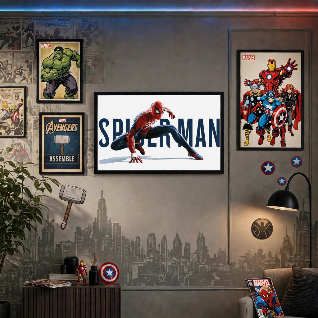 Spider-Man – The Amazing Hero Wall Frame