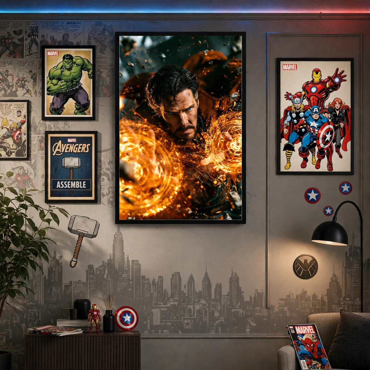 Spider-Man vs Venom — Ultimate Rivalry Wall Frame