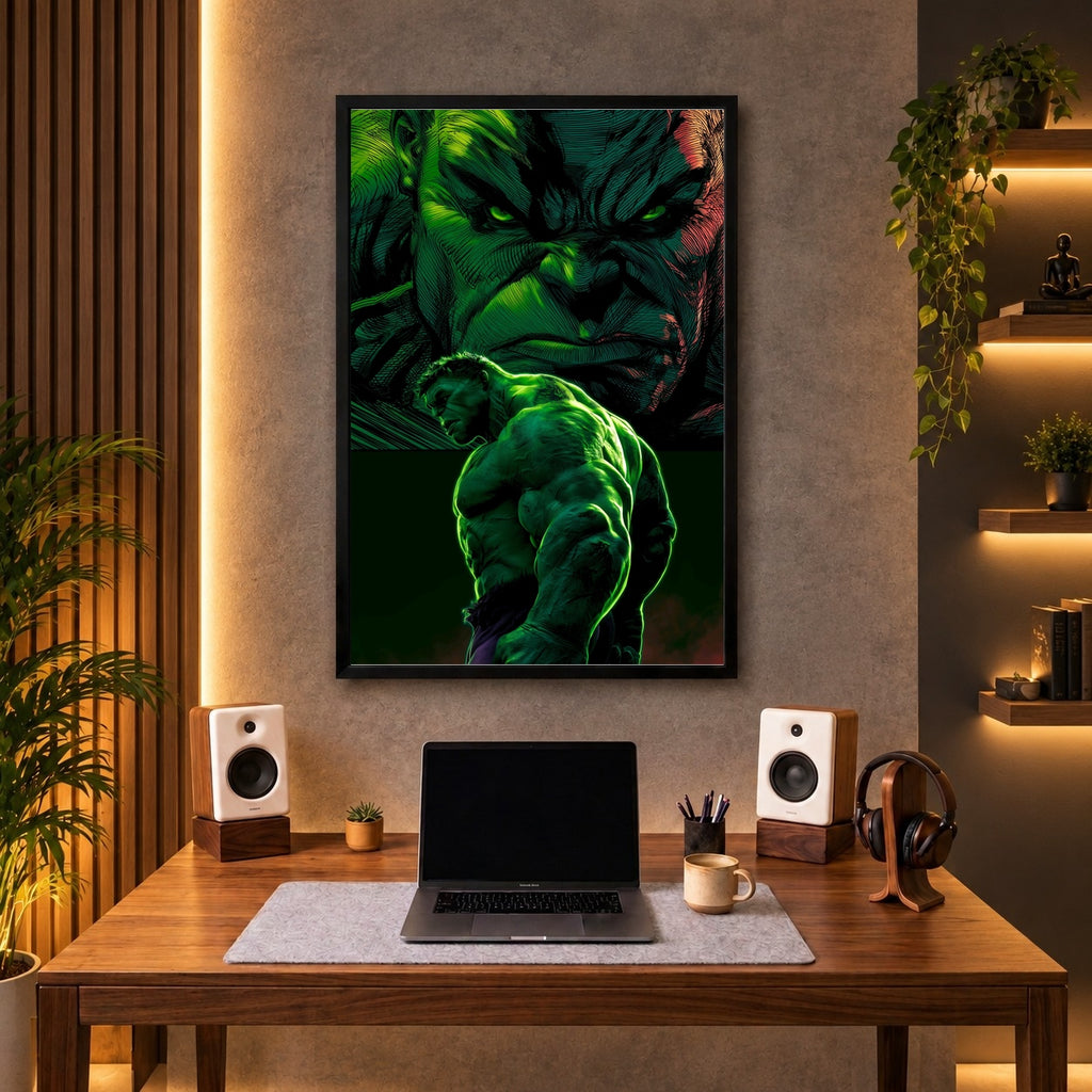 Hulk: Unleashed Rage Wall Frame