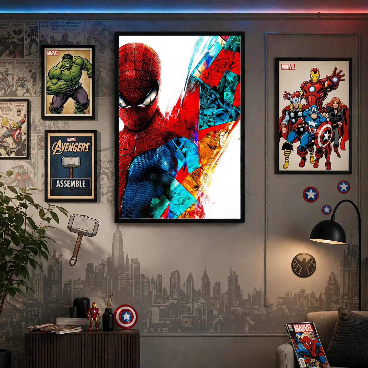 Spider-Man — The Friendly Neighborhood Hero Wall Frame