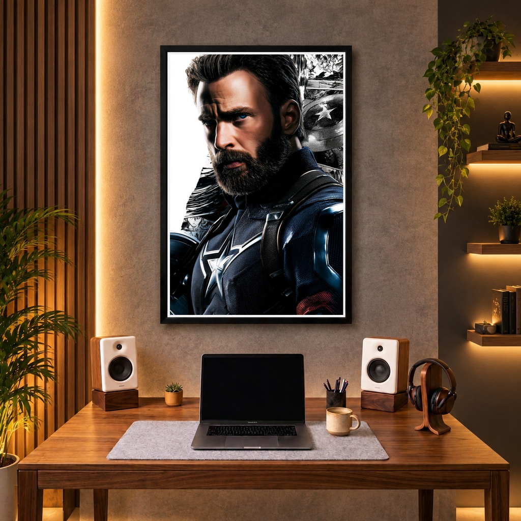 Captain America — The Super Soldier Wall Frame