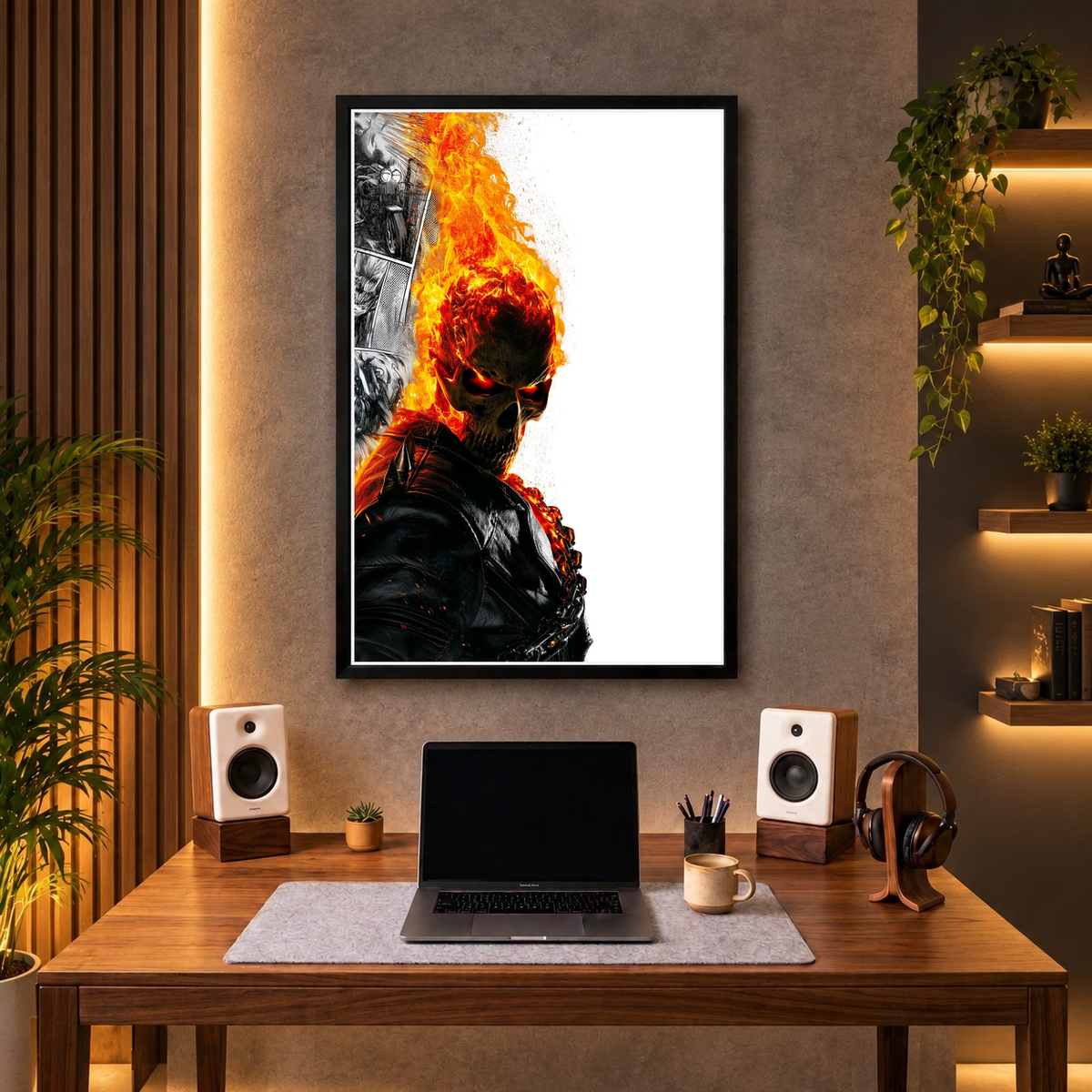 Ghost Rider — Spirit of Vengeance Wall Frame