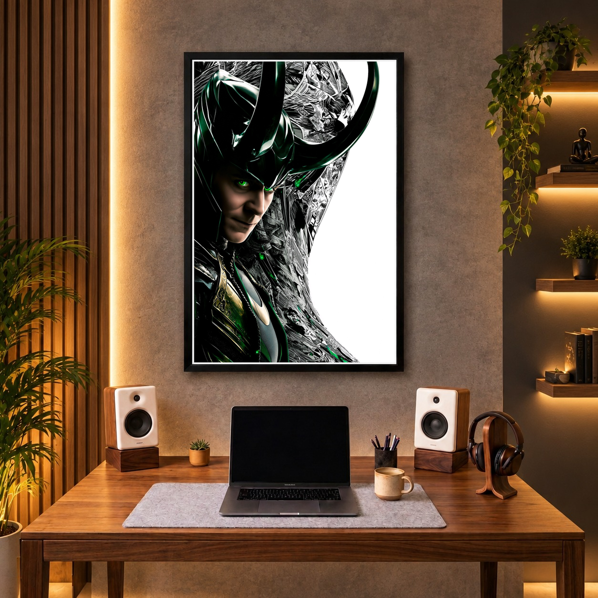 Loki — God of Mischief Wall Frame